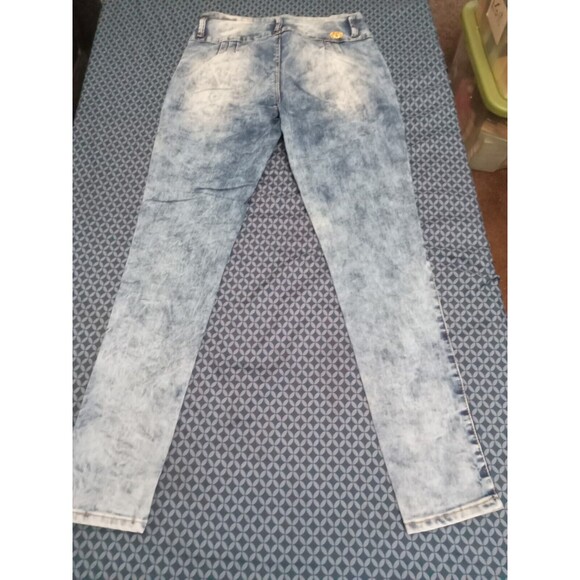 WAIST 31 INCHES SIZE 15 SKINNY JEANS STRETCH DENIM PUSH UP 15-4 CUTIE 1409 SZ15 - Picture 9 of 11